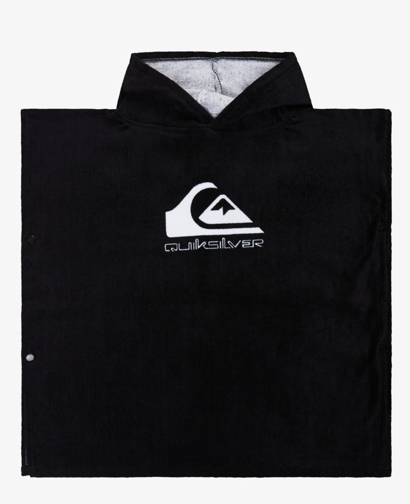 Toalla Poncho Quiksilver Hoody Towel - Negro