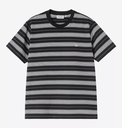 Camiseta Carhartt WIP Bronson - Bronson Stripe/Black