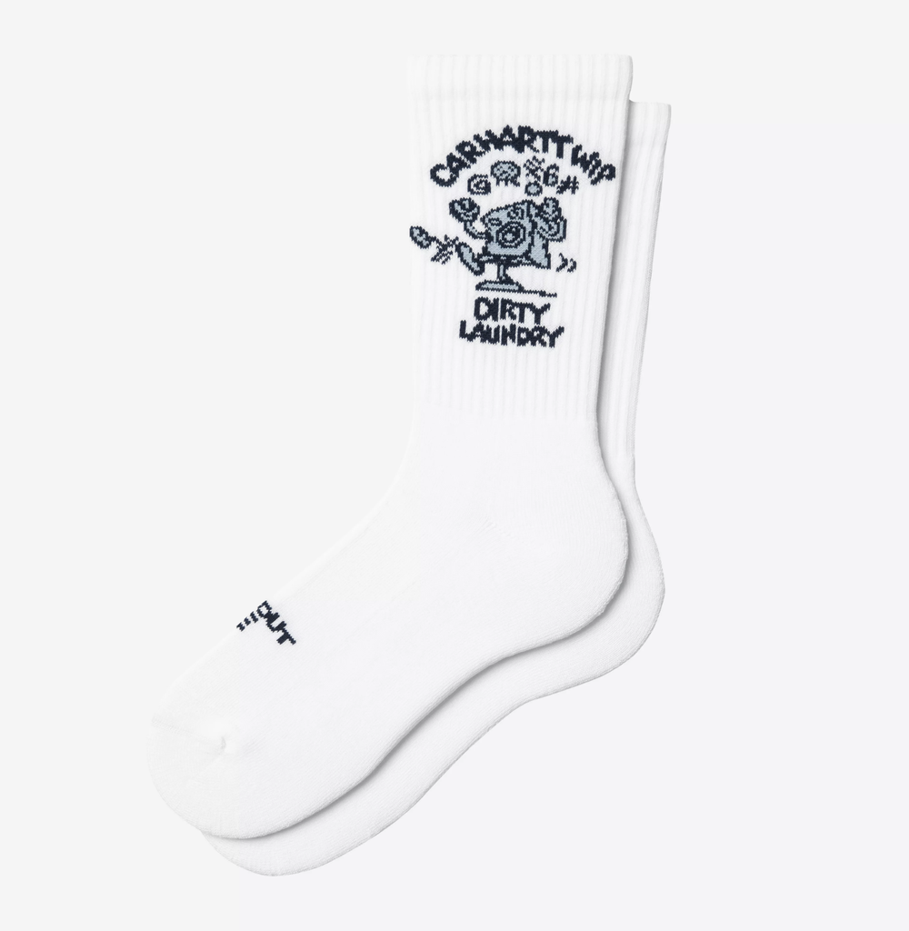 Calcetines Carhartt WIP Laundry - White