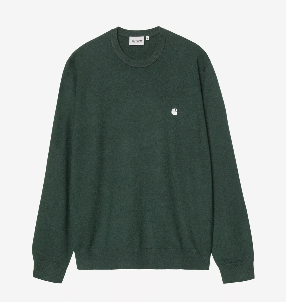Jersey Carhartt WIP Madison - Dark Scarab/Wax