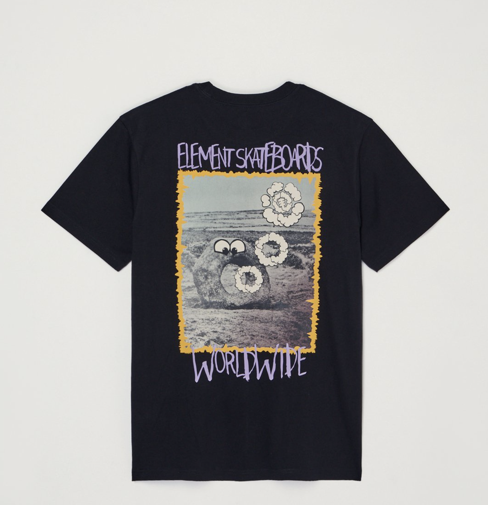 Camiseta Element Couching - Flint Black