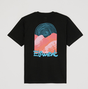 Camiseta Element Sound Waves - Flint Black