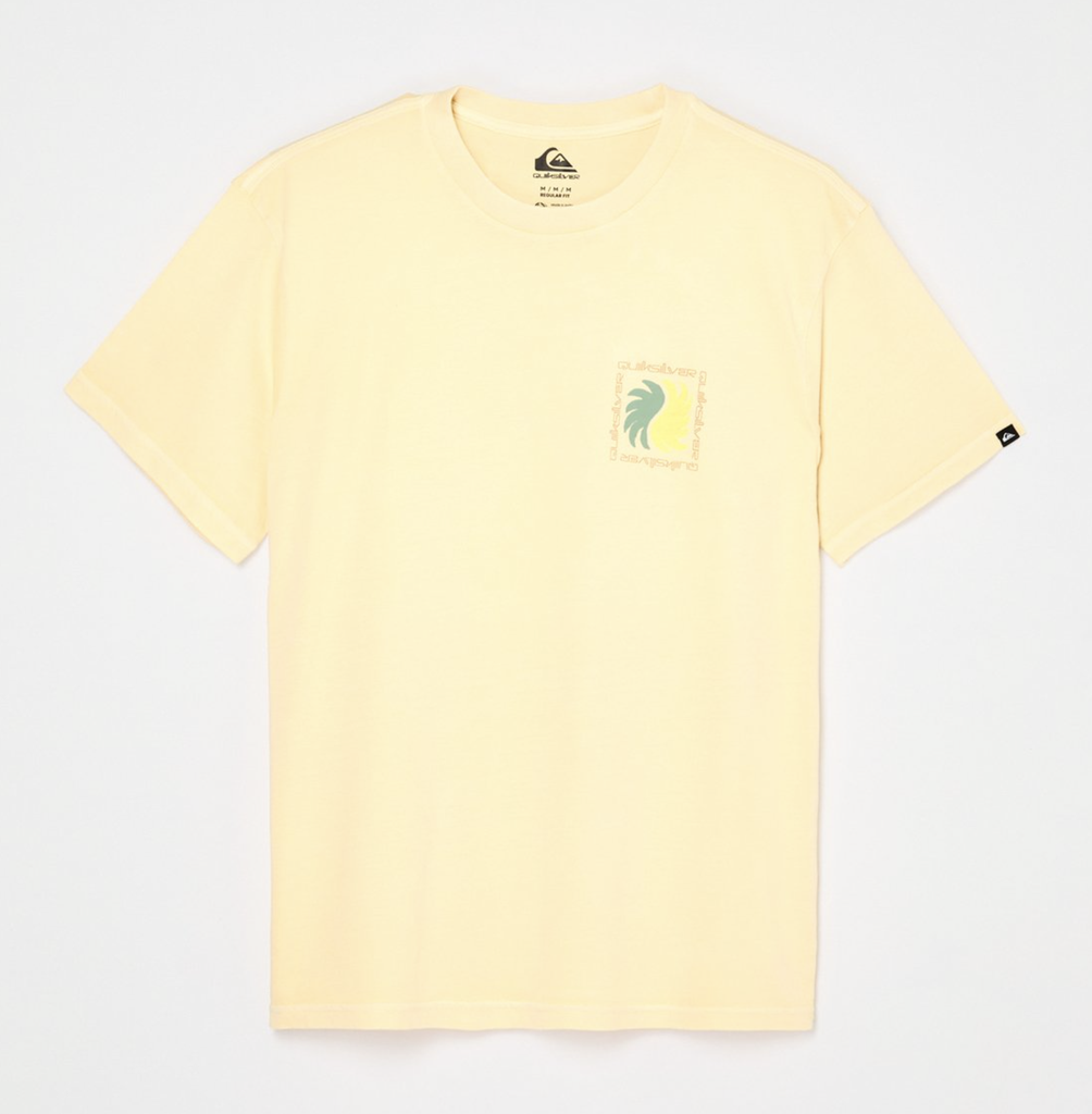 Camiseta Quiksilver Evo Vibes - Straw (yfm0)