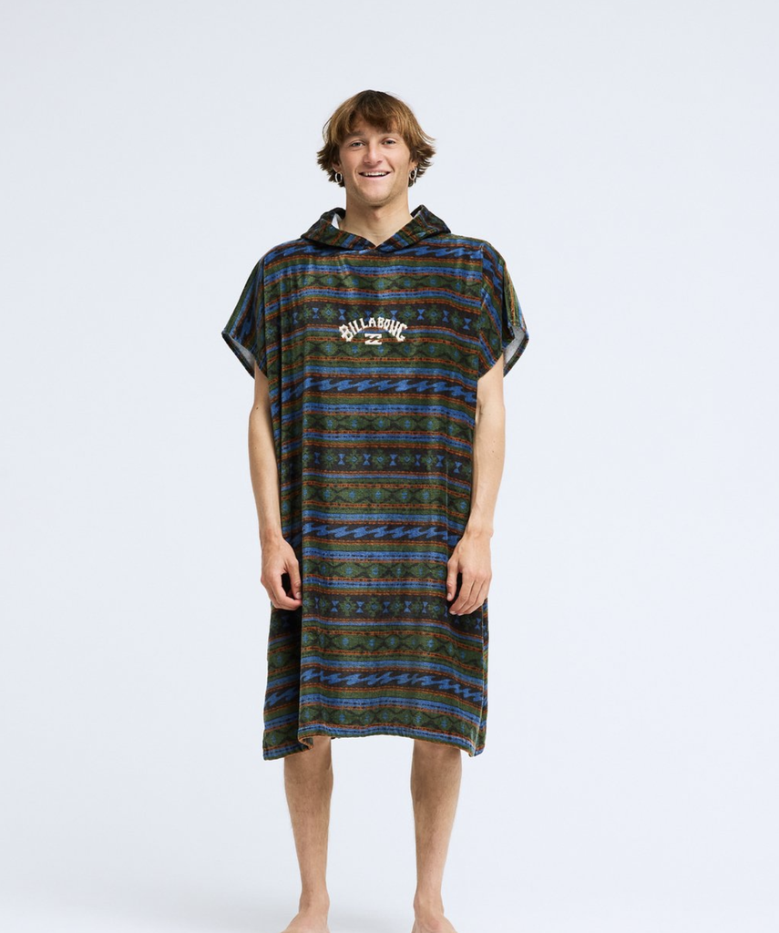 Toalla Poncho Billabong Hooded - Raven