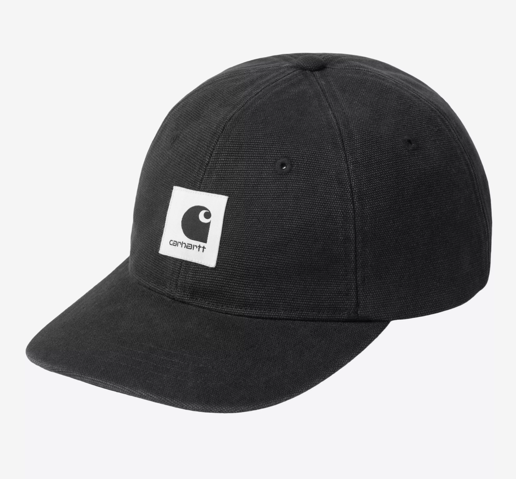 Gorra Carhartt WIP Canvas - Black (Stone washed)