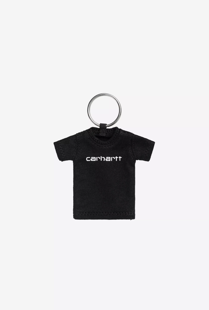 Llavero Carhartt WIP Mini Script T-Shirt - Black