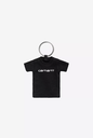 Llavero Carhartt WIP Mini Script T-Shirt - Black