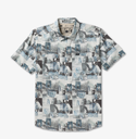 Camisa RVCA Kauai Block Print Collage - Multi