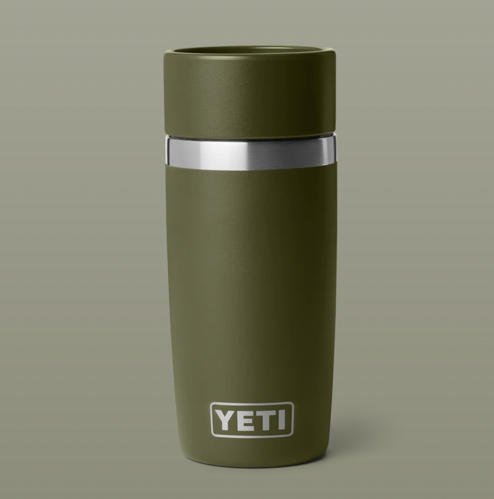 Vaso Hermético Yeti Rambler 12 oz (355 ml) - Olive/King Crab Orange