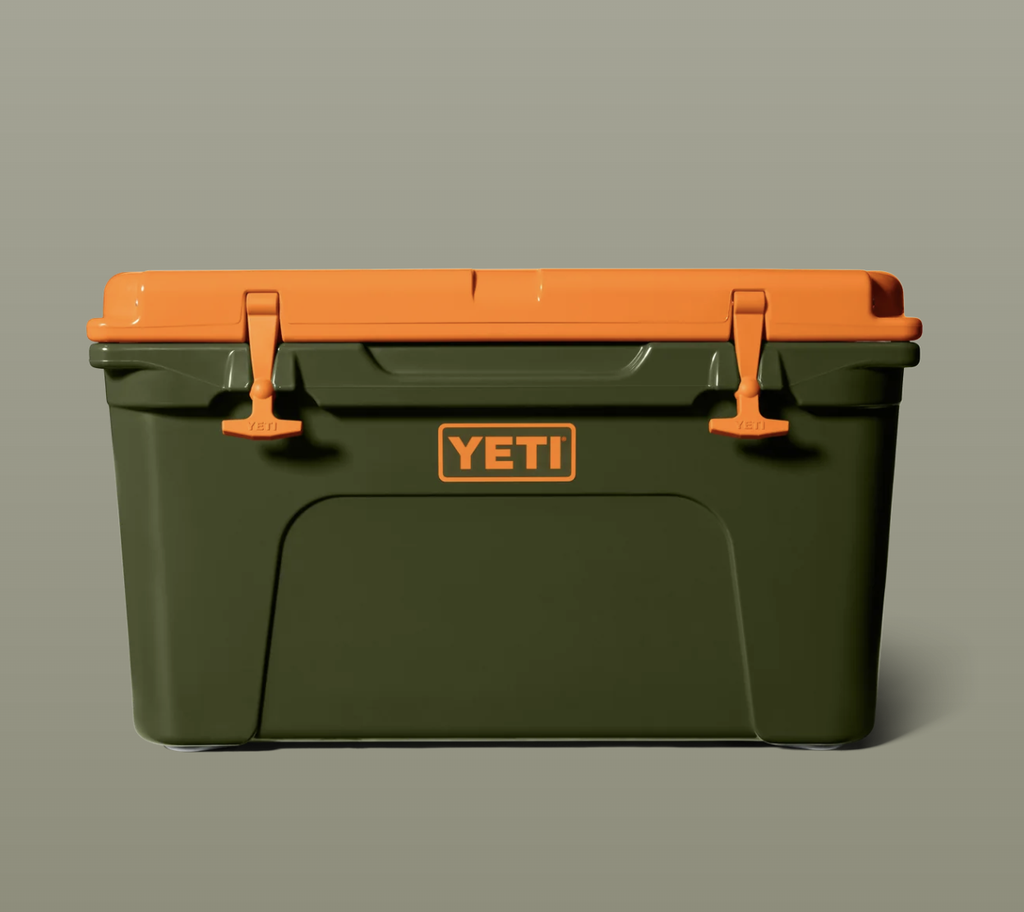 Nevera Portátil Yeti Tundra 45 - Olive/King Crab Orange