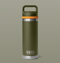 Botella Yeti Rambler 18 oz (532 ml) - Olive/King Crab Orange