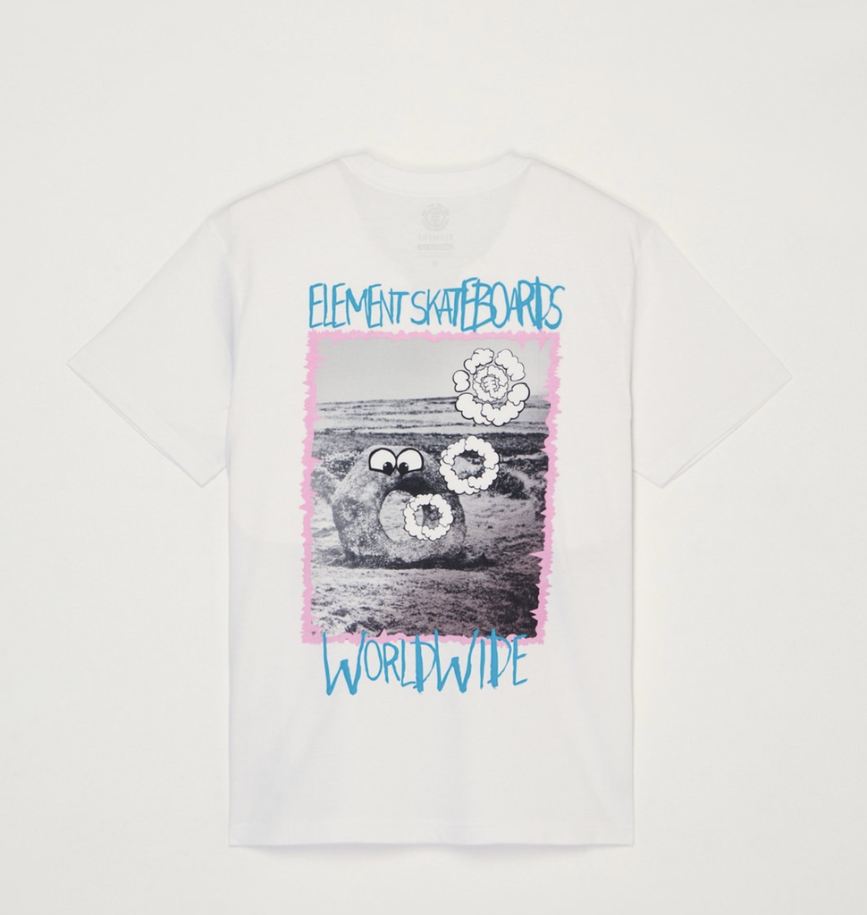 Camiseta Element Couching - Optic White