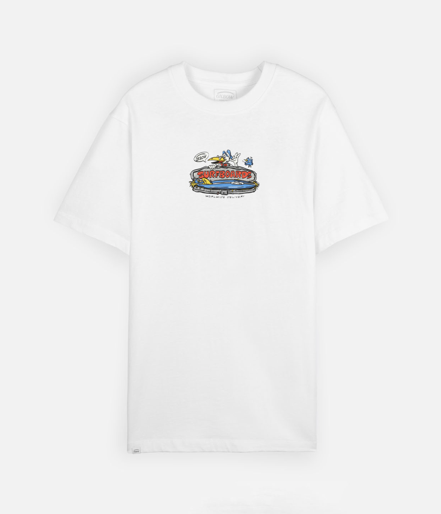 Camiseta Oxbow Seabird - White