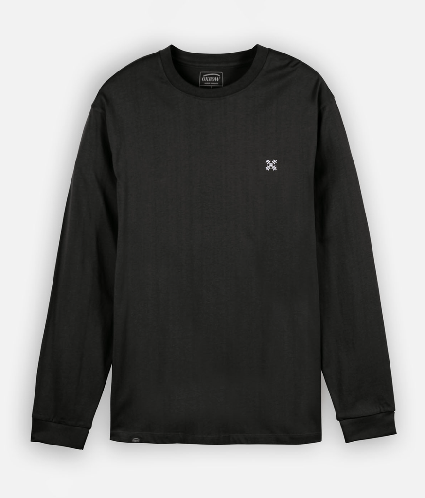 Camiseta Oxbow de manga larga Tebaz - Black