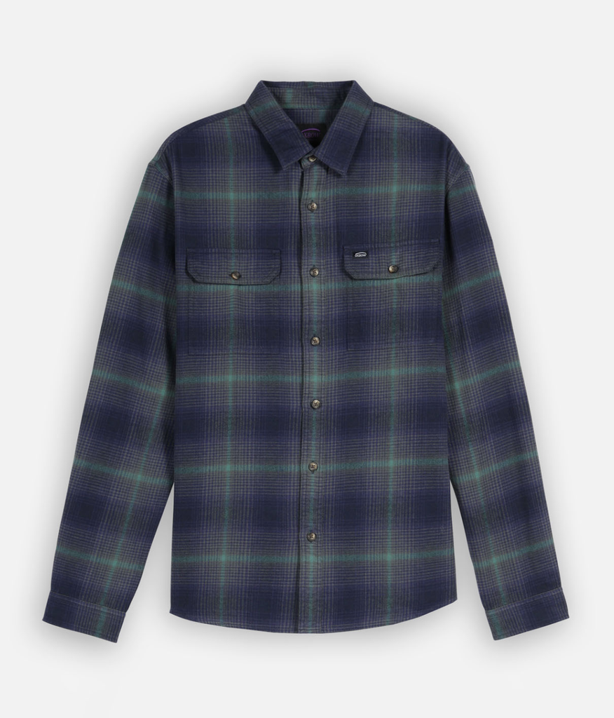 Camisa Oxbow de manga larga Cliff - Deep Marine