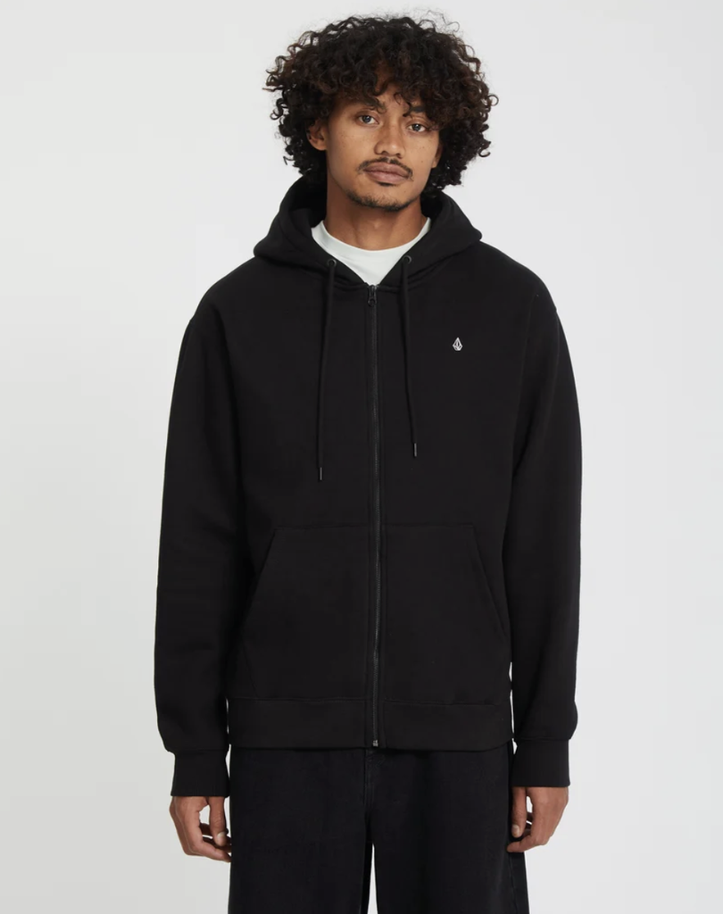 Sudadera con Cremallera Volcom Single Stone - Black