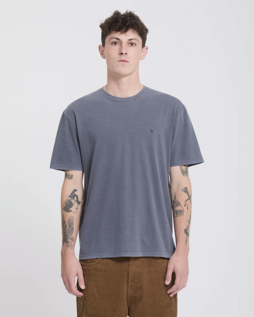 Camiseta Volcom Solid Stone - Storm Blue