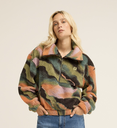 Polar con Cremallera Billabong Barra - Black Pebble