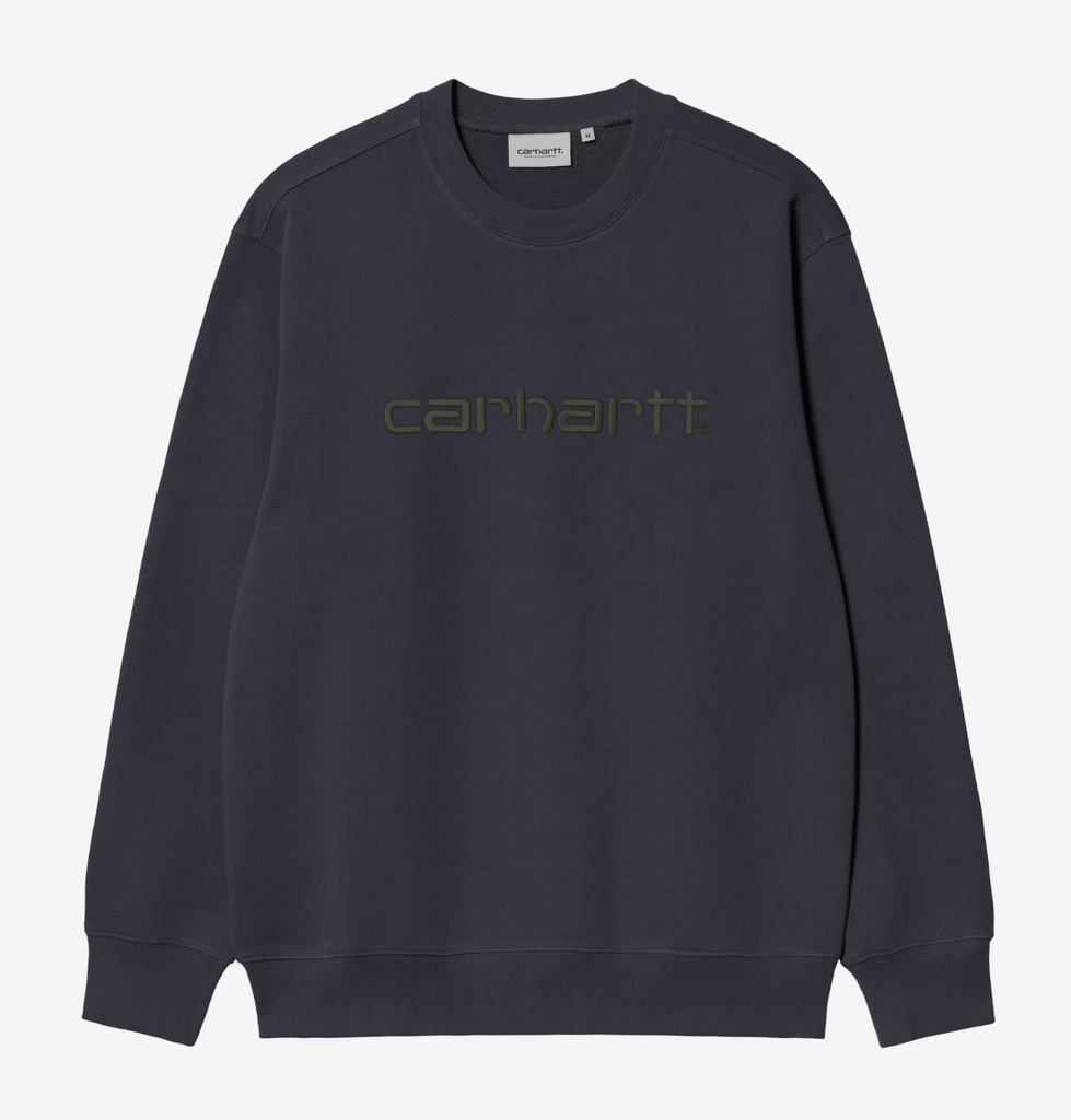 Sudadera Carhartt WIP Sweat - Dark Navy/Dark Scarab