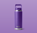 Botella con Tapa de Pajita Yeti Rambler 26 oz (769 ml) - Pace Purple