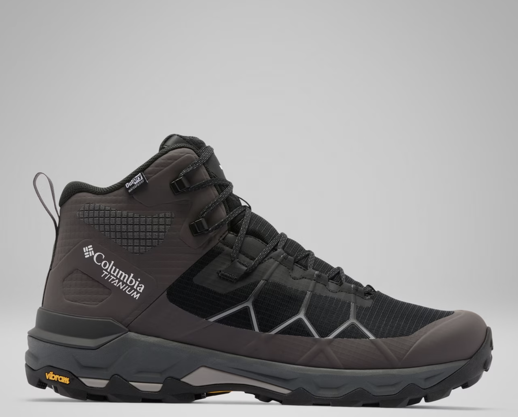 Zapatillas de Senderismo Columbia Peakfreak Titanium Mid OutDry - Black/Ti Titanium