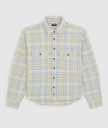 Camisa Dickies Dad Flannel - Wood Ash