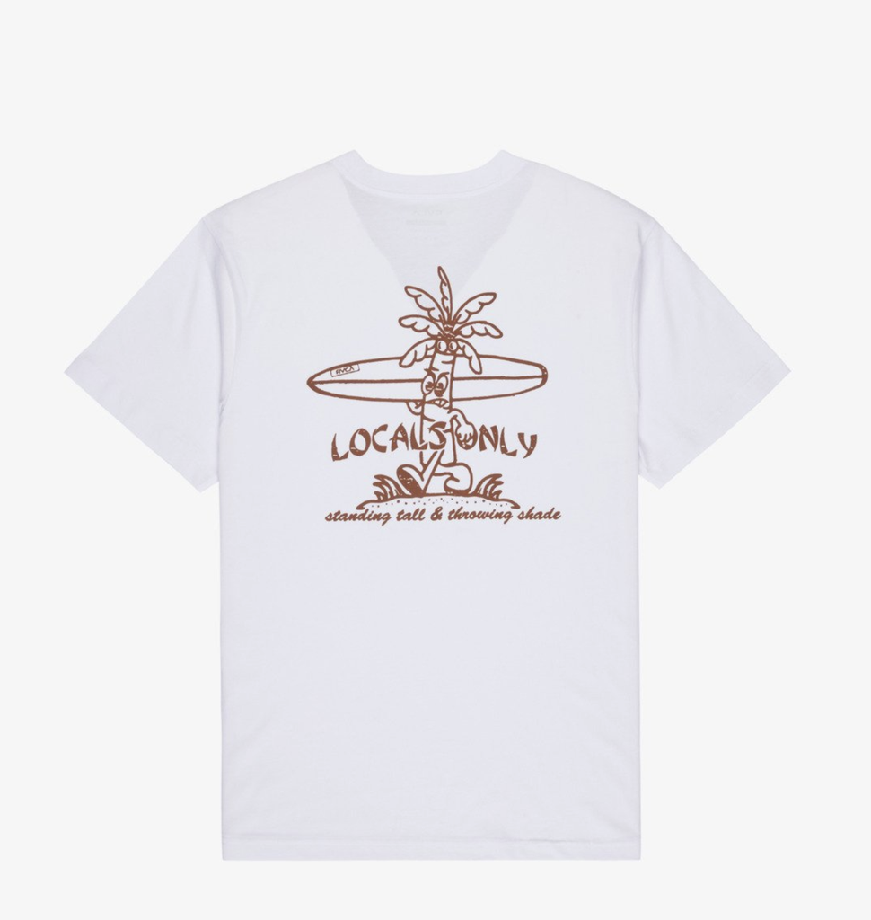 Camiseta Rvca Mad Local - White