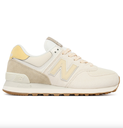 Zapatillas New Balance W574VA - Crema