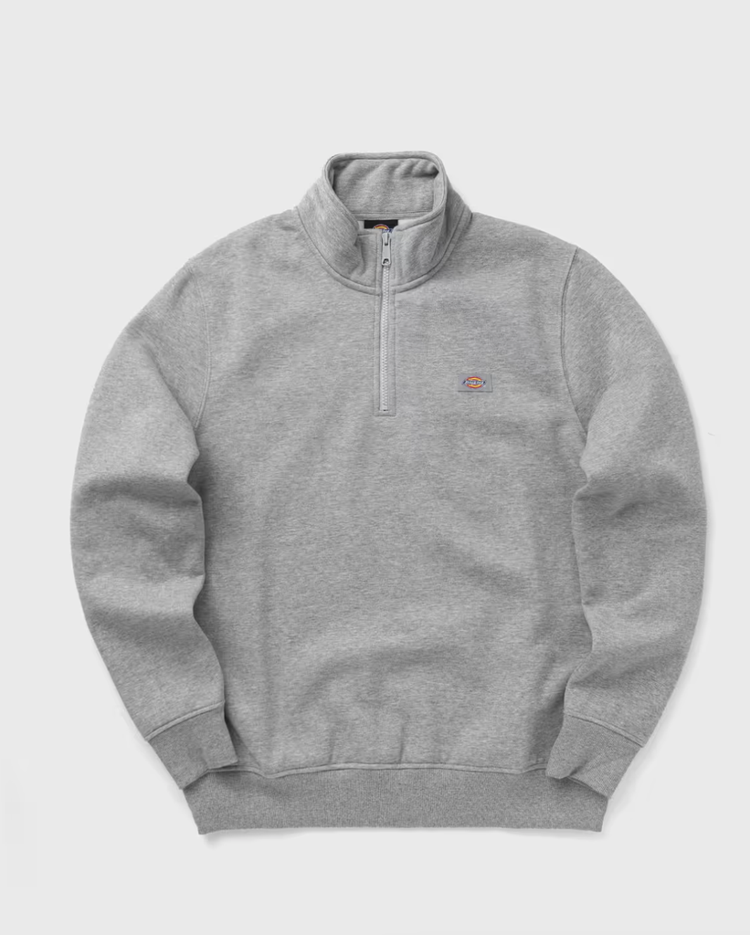 Sudadera con Media Cremallera Dickies Oakport - Whitecap Grey