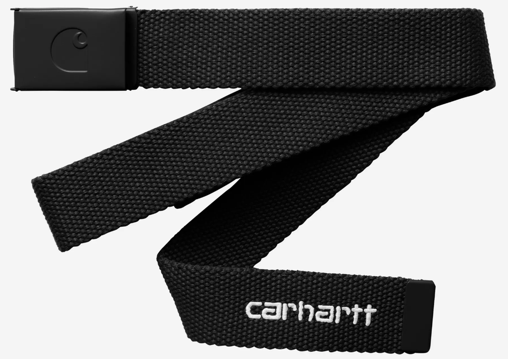 Cinturón Carhartt WIP C-Logo Belt Tonal - Black/White