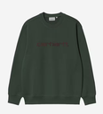 Sudadera Carhartt Sweatshirt - Dark Scarab/Palisander