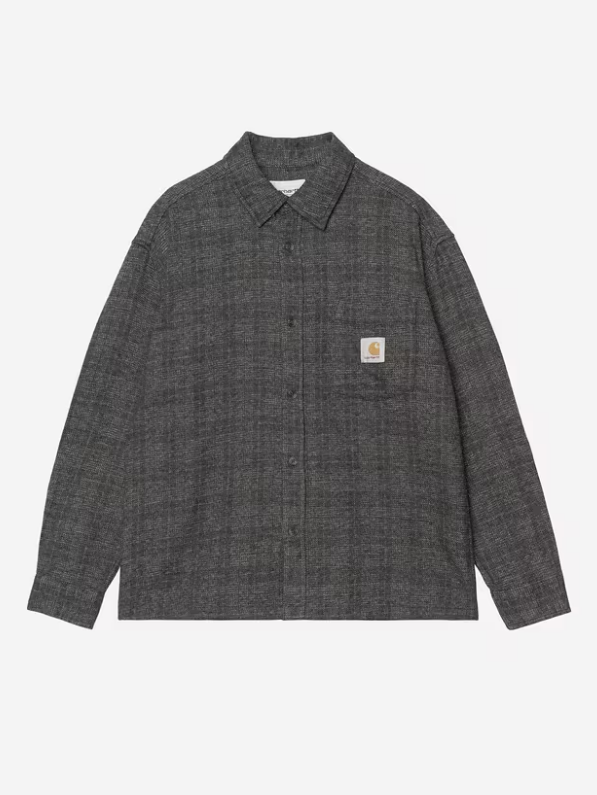 Camisa Carhartt WIP Bagley L/S - Bagley Check, Black