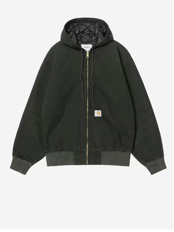Chaqueta Carhartt WIP OG Active - Raven, Stone Canvas