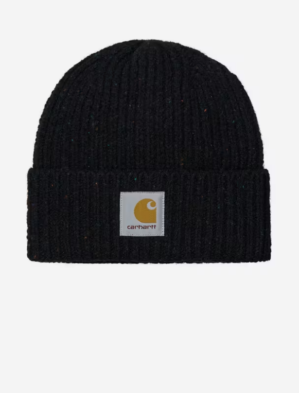 Gorro Carhartt WIP Anglistic - Speckled Black