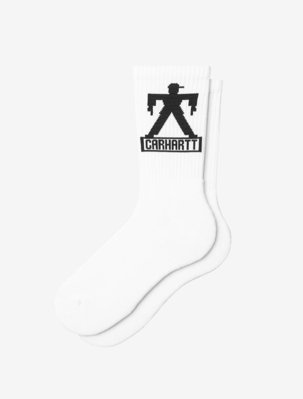 Calcetines Carhartt WIP Bricky Man - White / Wax