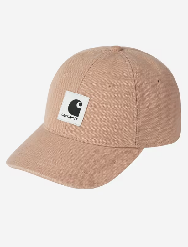 Gorra Carhartt WIP Canvas - Dusty H Brown, Stone washed