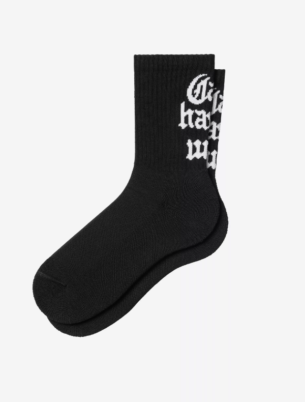 Calcetines Carhartt W' Blackletter - Black