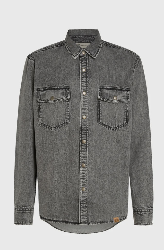 Camisa O'neill O'riginals Denim - Black Out