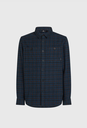 Camisa O'neill Must Have Flannel - Black Mini Check Plaid