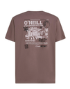 Camiseta O'neill Retro Back Print -  Purple Gray