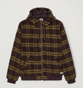 Sudadera con Cremallera Element Fuzz Dulcey - Brushed Plaid Mole