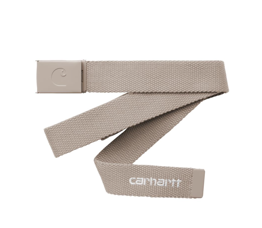 Cinturón Carhartt WIP C-Logo Belt Tonal - String / White
