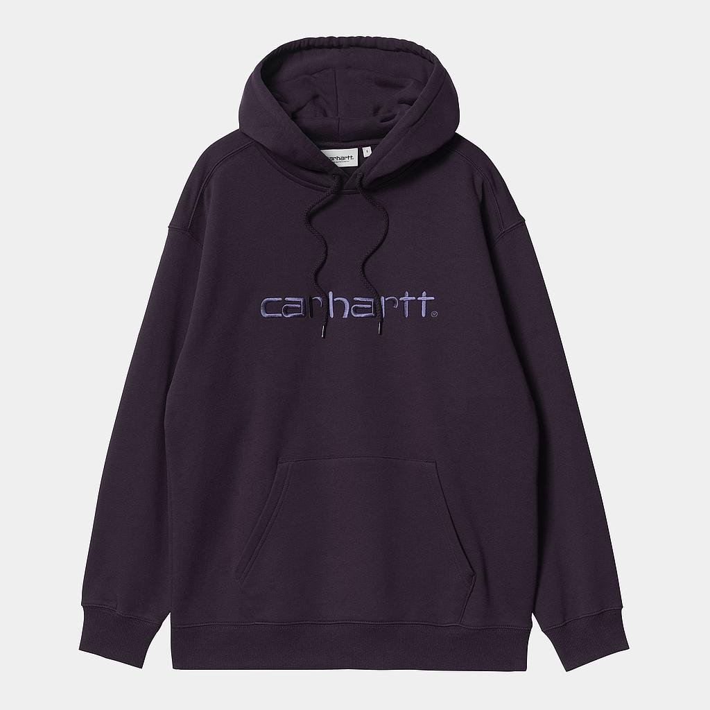 Sudadera con Capucha W' Hooded Carhartt - Dark Iris/Cold Viola