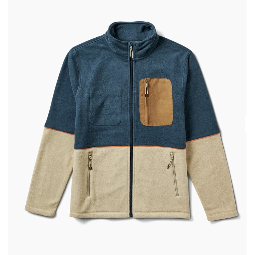 Chaqueta Polar Roark Landfall Fleece - Deep Blue