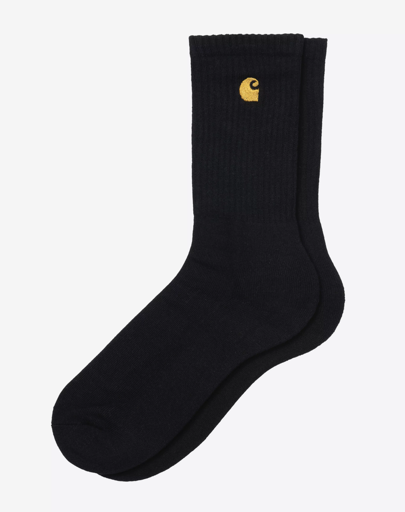 Calcetines Carhartt WIP Chase - Black/Gold