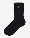 Calcetines Carhartt WIP Chase - Black/Gold