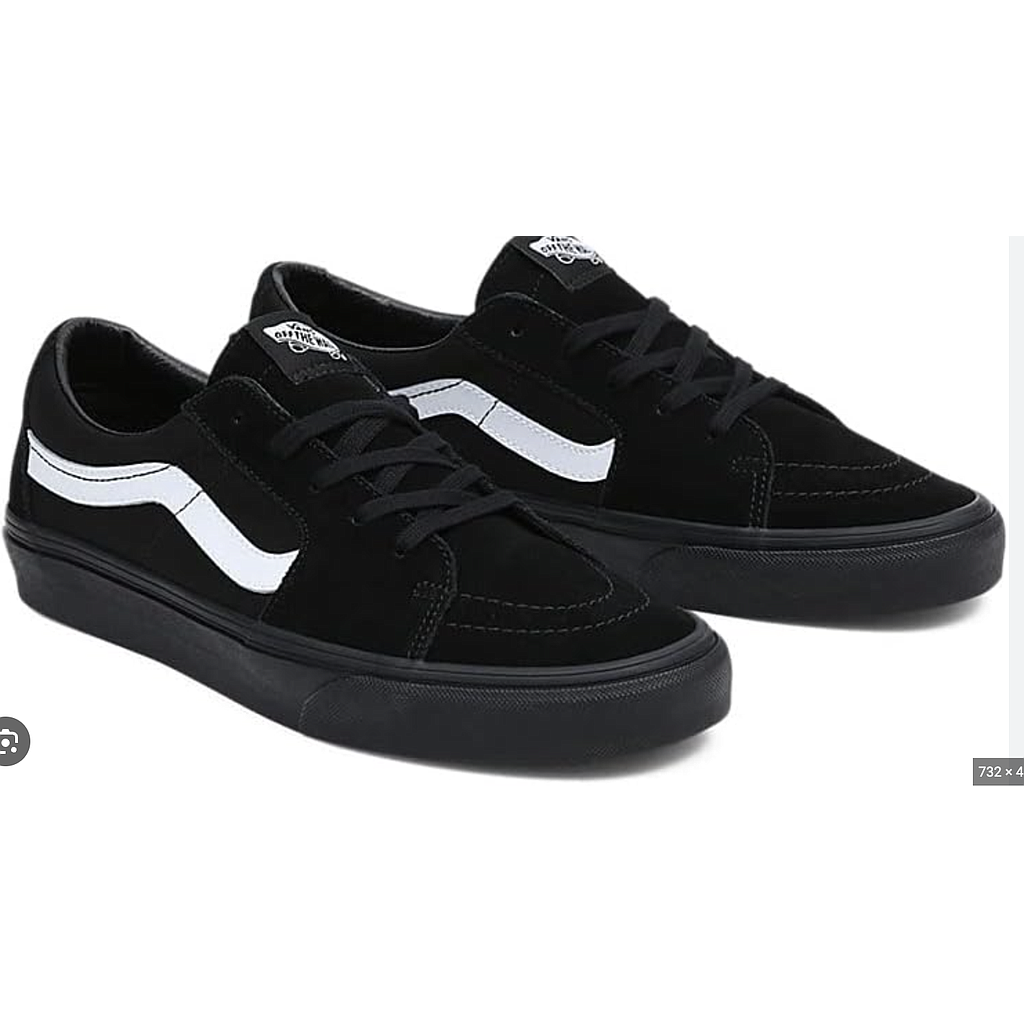 Zapatillas Vans UA SK8-Low - Contrast Black/White