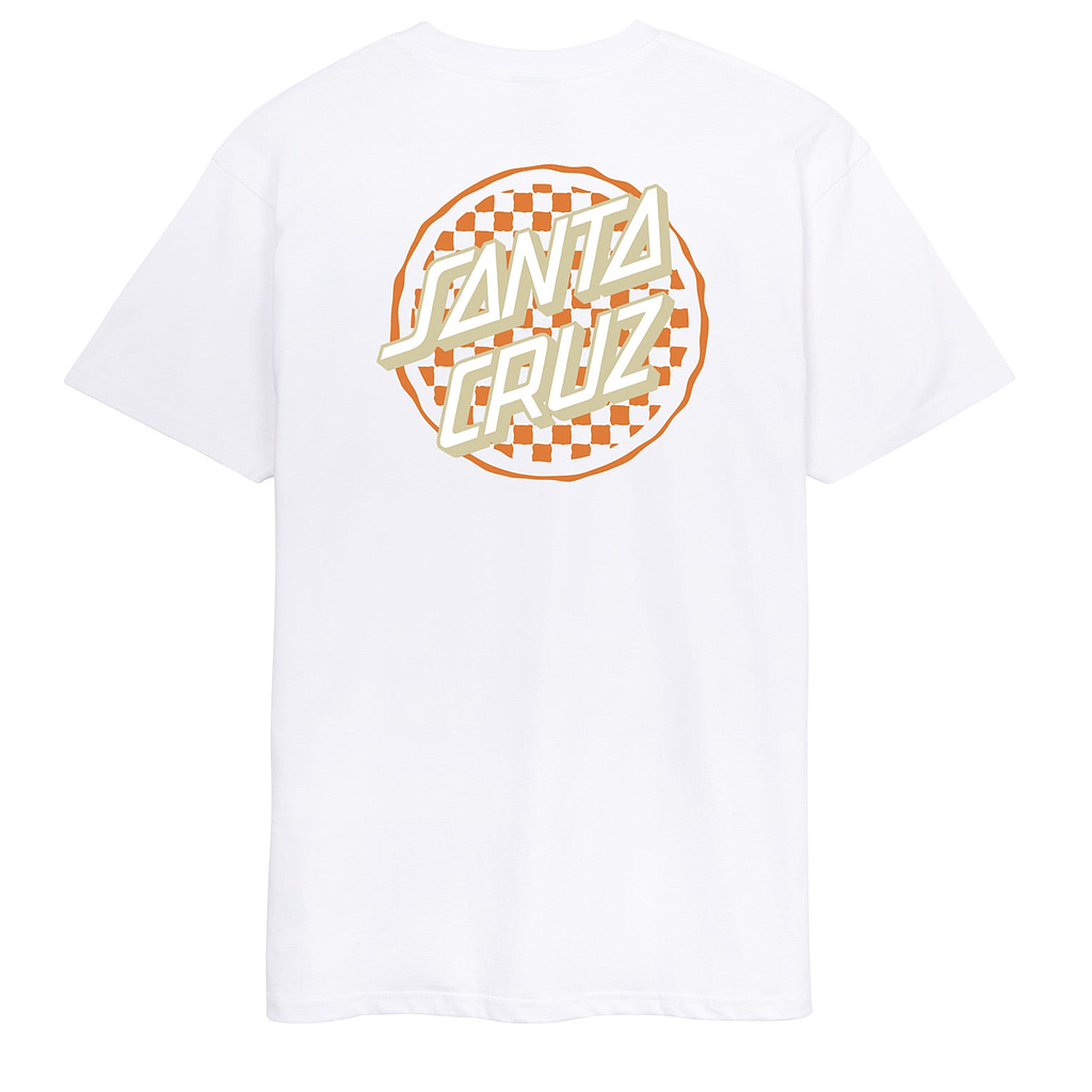 Camiseta Santa Cruz Breaker Check Opus Dot - White