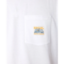 Camiseta Rip Curl Surf Paradise Badge - White