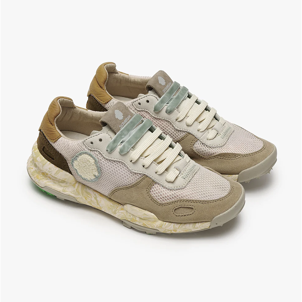 Zapatillas Satorisan Chacrona Airflow - Beige Khaki